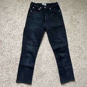 AGOLDE Riley in black pepper size 27